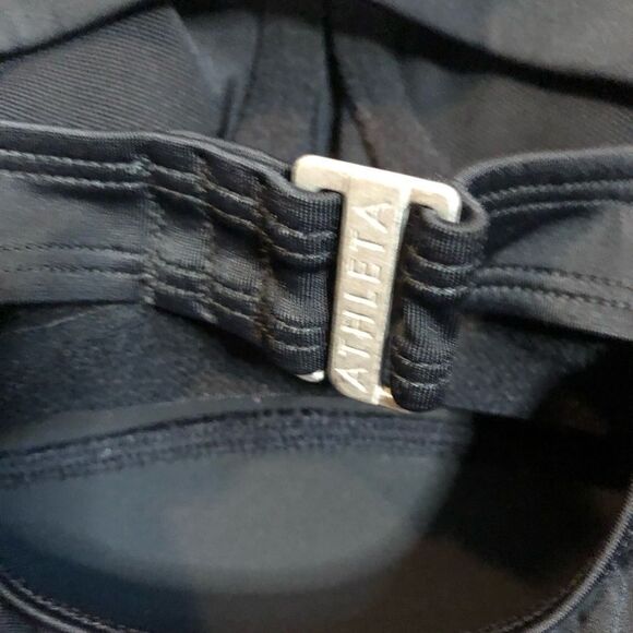 Athleta black swim dress size 34 B/C - Picture 7 of 11